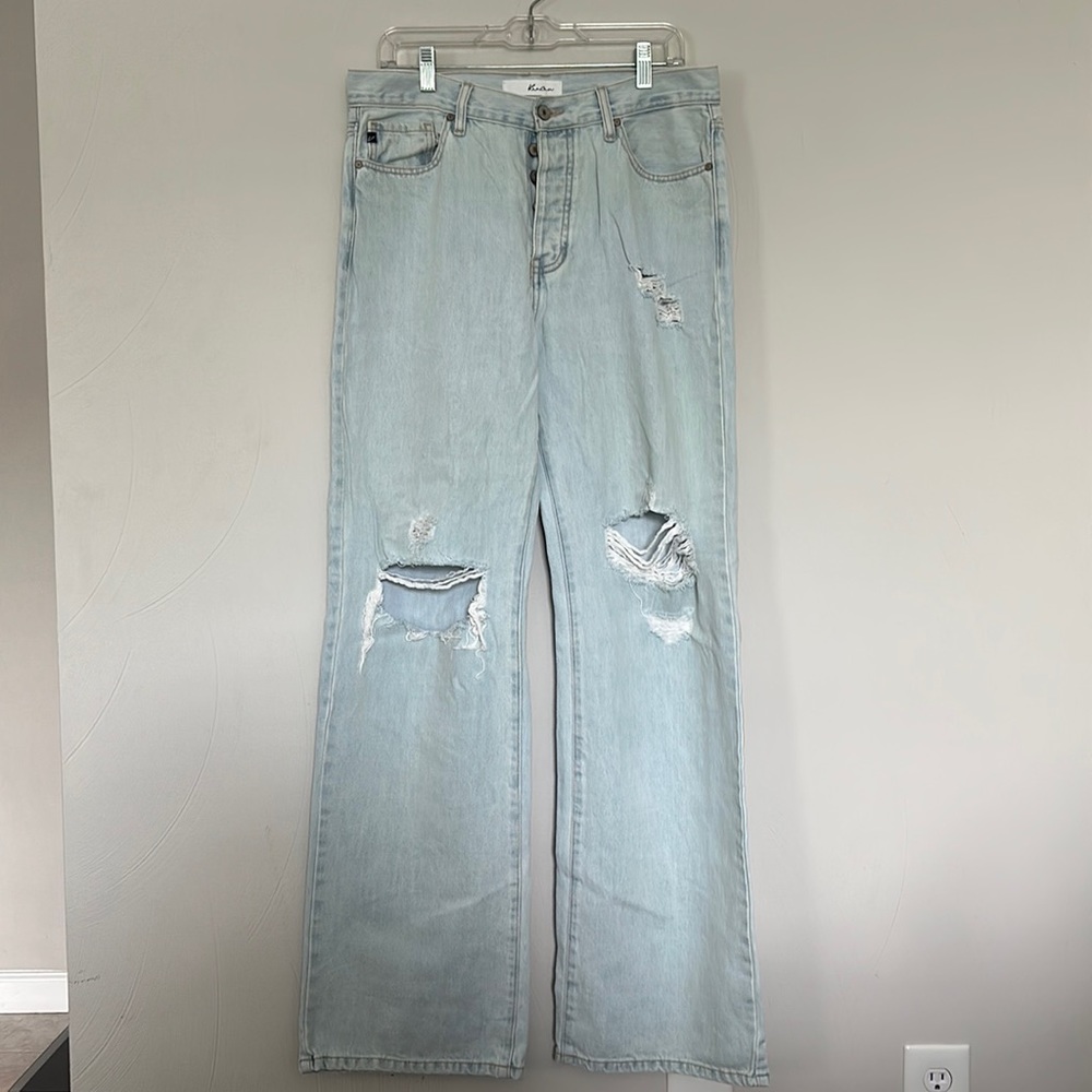 KanCan VICI High Waisted Wide Leg Jeans